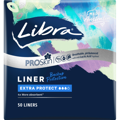 Libra Extra Protect Liners 50pk