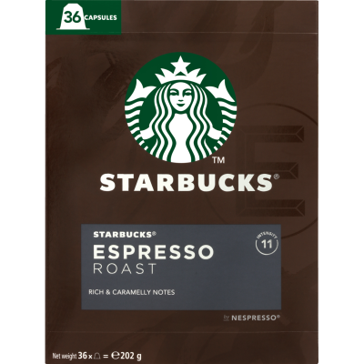 Starbucks Espresso Roast Coffee Capsules 36pk