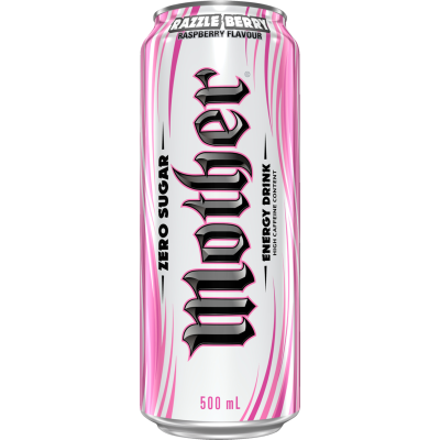 Mother Zero Sugar Razzle Berry Raspberry Flavour Energy Drink 500ml