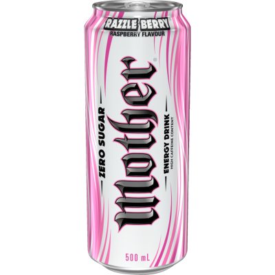 Mother Zero Sugar Razzle Berry Raspberry Flavour Energy Drink 500ml