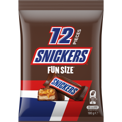 Snickers Fun Size Chocolate Bars 180g