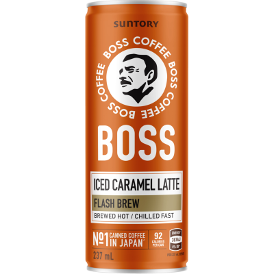 Boss Iced Caramel Latte Coffee 237ml