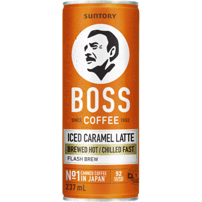 Boss Iced Caramel Latte Coffee 237ml