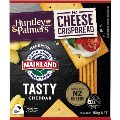 Huntley & Palmers Tasty Cheddar Crispbread 150g