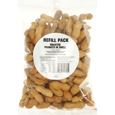 Roasted Peanuts in Shell 360g