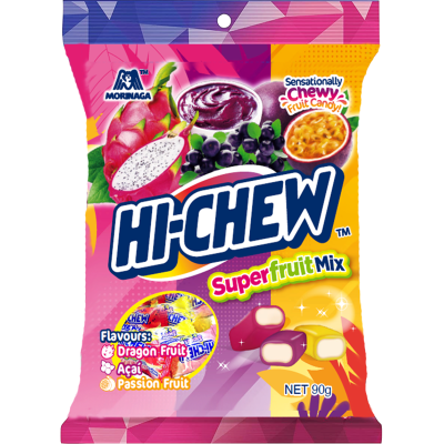 Morinaga Hi-Chew Super Fruit Mix 90g