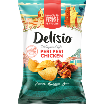 Delisio Peri Peri Chicken Potato Chips 130g