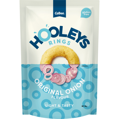Calbee Hooleys Original Onion Flavour Chips 90g