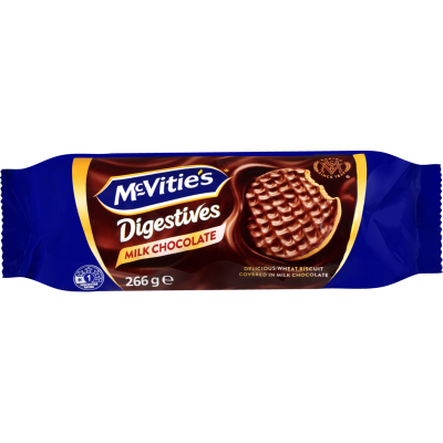 McVitie's Milk Chocolate Digestives Biscuits 266g