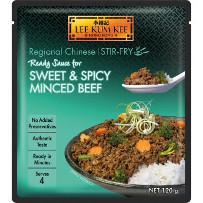 Lee Kum Kee Ready Sauce For Sweet & Spicy Minced Beef 120g