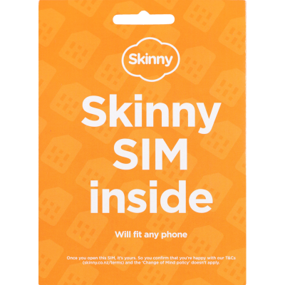 Skinny SIM Card 1pk