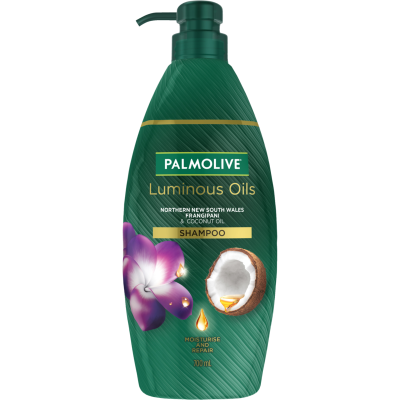 Palmolive Luminous Oils Far North Queensland Frangipani & Coconut Oil Shampoo 700ml