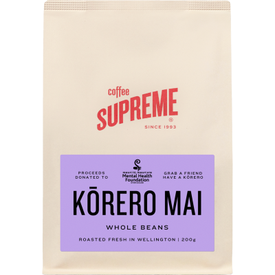 CS Coffee Korero Mai Blend Whole Beans Coffee 200g