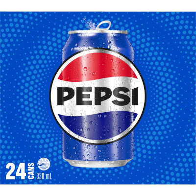 Pepsi Soft Drink Cans 24 x 330ml
