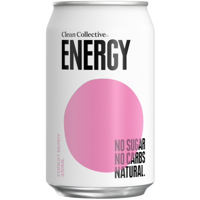 Clean Collective Berry Energy Drink 330ml