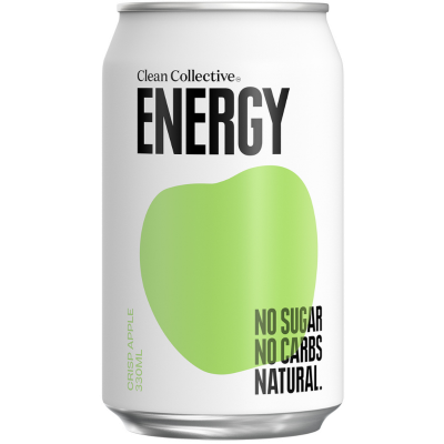 Clean Collective Apple Energy Drink 330ml