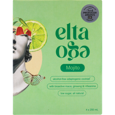 Mojito Alcohol Free Cocktail 4 x 250ml