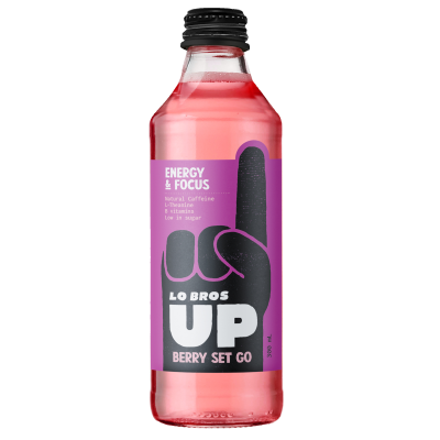 Lo Bros Up Berry Set Go Energy & Focus 300ml