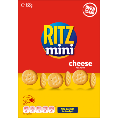 Ritz Mini Cheese Flavour Crackers 155g