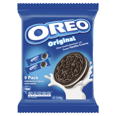 Oreo Original Cookies 9 x 27.5g
