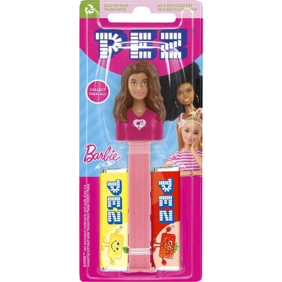 Pez Barbie Candy Dispenser 17g