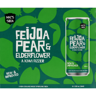Mac's Feijoa Pear & Elderflower 6 x 250ml
