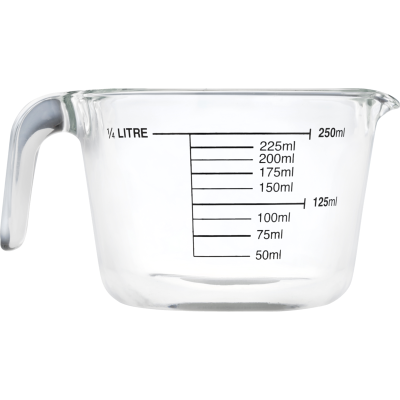 Pams Glass Measuring Jug 250ml l