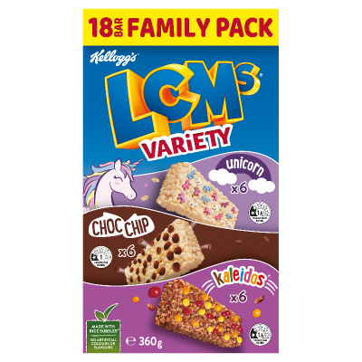 Kellogg's LCMs Variety Bars 360g