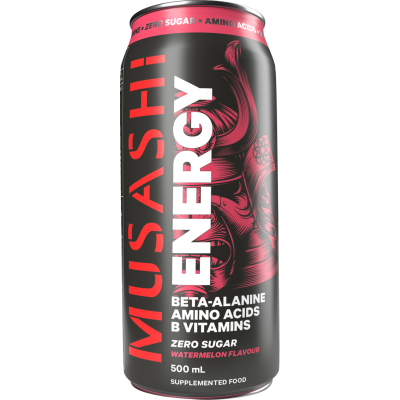 Musashi Energy Drink Watermelon 500ml