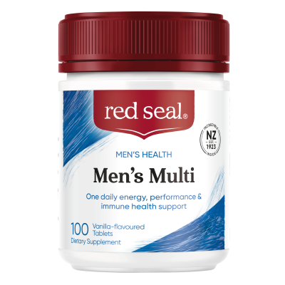 Red Seal Men's Multi Vanilla Flavoured Tablets 100pk
