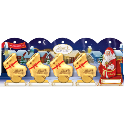 Lindt Mini Santa Sleigh 50g