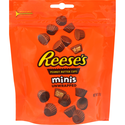 Reese's Peanut Butter Cup Minis Unwrapped 120g