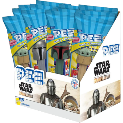 Pez Mandalorian Candy Dispenser Assorted 17g