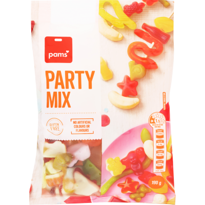 Pams Party Mix 190g