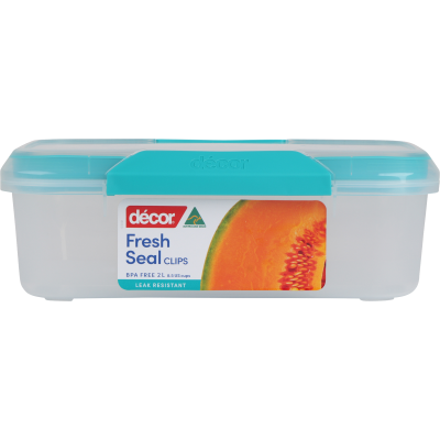 Decor Fresh Seal Clips Oblong Contaiuner 2l
