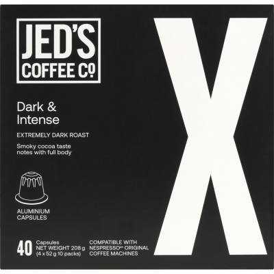 Jed's Coffee Co. X Extreme Coffee Capsules 40 x 5.2g