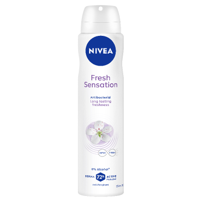 Nivea Fresh Sensation 72Hr Protection Anti-Perspirant Deodorant Aerosol 250ml