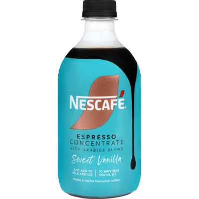 Nescafe Espresso Concentrate Sweet Vanilla Coffee 0.5l