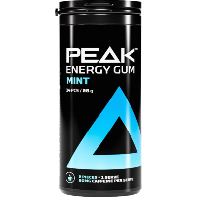 Peak Mint Energy Chewing Gum 28g