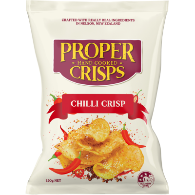Proper Crisps Chilli Crisp Potato Chips 150g