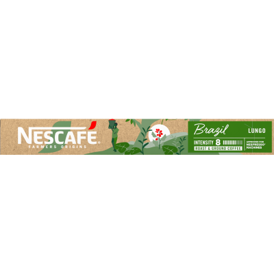 Nescafe Farmers Origins Nespresso Compatibles Coffee 10 x 4.4g
