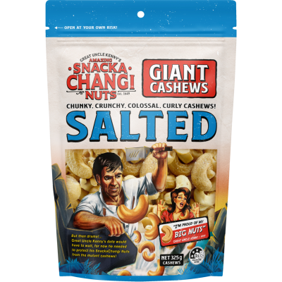 Snackachangi Salted Cashews 325g