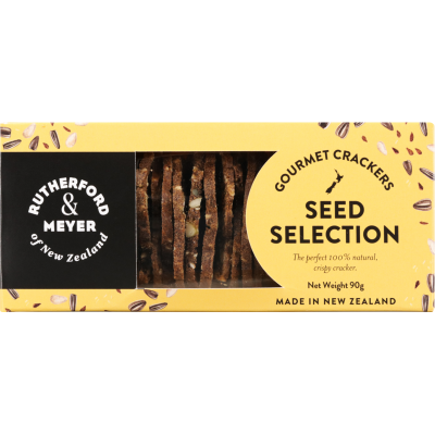 Rutherford & Meyer Seed Selection Gourmet Crackers 90g