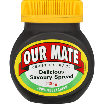Our Mate Yeast Extract Savoury Spread 200g