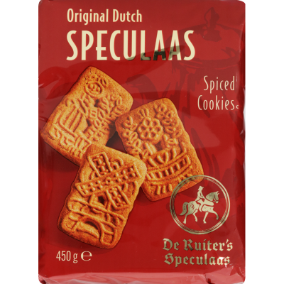 De Ruiter's Bakkerij Original Dutch Speculaas Spiced Cookies 450g