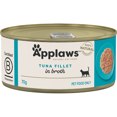 Applaws Tuna Fillet In Broth Wet Cat Food 70g