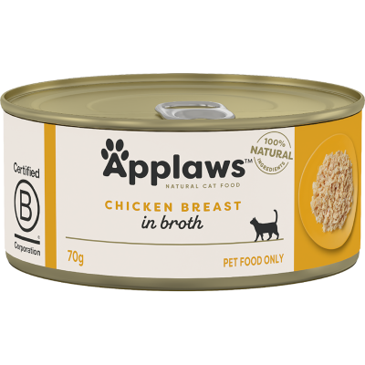 Applaws Chicken Breast In Broth Wet Cat Food 70g
