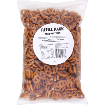 Refill Pack Mini Pretzels 310g