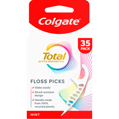 Colgate Total Mint Dental Floss 35pk