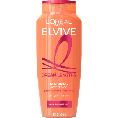L'Oreal Paris Elvive Dream Lengths Restoring Shampoo 340ml